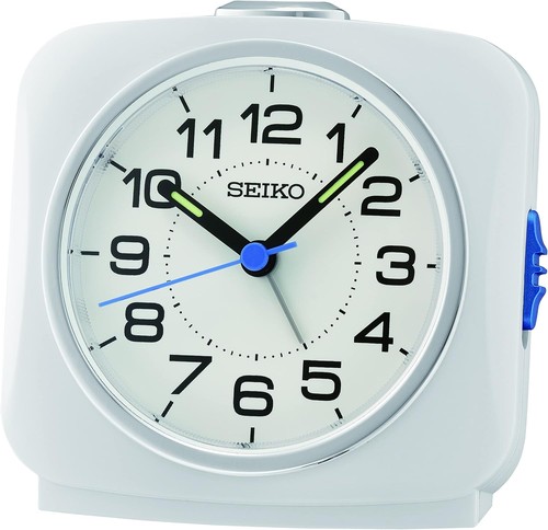 Clock wecker analog weiß - clock,