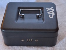 Geldkassette, Schwarz matt