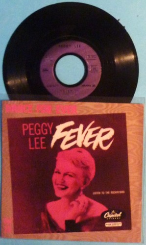 Peggy lee single fever - -,