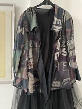 Rundholz Federleichte Tunika Bluse Gr S/M Bunt Mit Schönen Musterung 