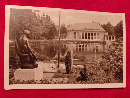 Bad brambach 1959 blick zur - bad,