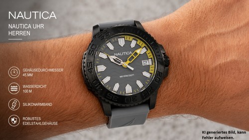 Nautica armbanduhr - nautica, xl-armbanduhr