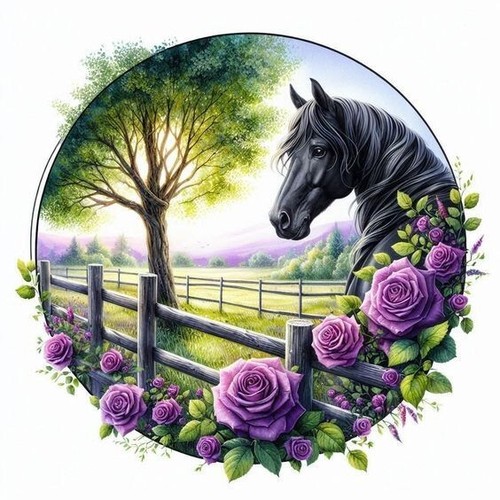 Pferd essbar tortenbild party - tortenbild,
