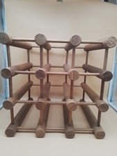 Nissen Langaa,Design Weinregal,Flaschenregal,Teakholz,Danmark,Dänemark,Vintage