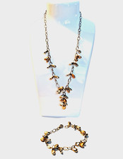 Set Collierkette Armband mit