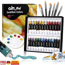 Lederfarbe für Echtleder &