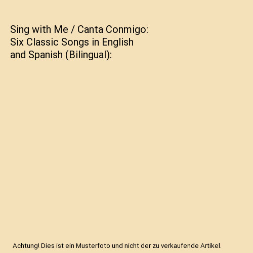 Sing with canta conmigo - me,