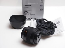 Panasonic Leica DG Summilux 25mm 1.4 ASPH. II Objektiv +++TOP-Zustand+++