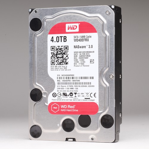 Western digital red - red, 4