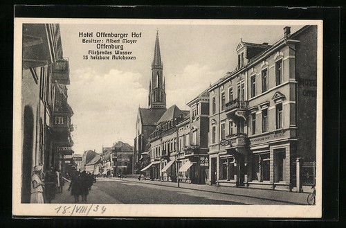Offenburg ansichtskarte - offenburg,,