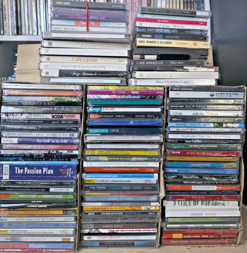 Sammlung 100 s neuware - cd's,