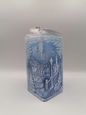 Kerze Vierkant Blau