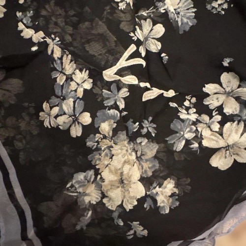 Kenzo seidenstola floral - seidenstola,