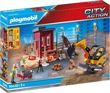Playmobil City Action 70443 Baustelle Minibagger