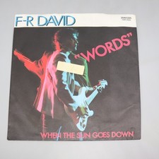 F - R David : Words / When the