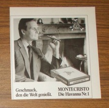 Seltene werbung montecristo - seltene,