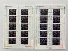 BUND BRD Auswahl Kleinbogen Zehnerbogen 2279**/° Gemälde Maler E.L.Kirchner Ufer