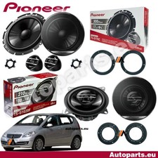 Set 6 Lautsprecher Pioneer Vorne Hinten für Mercedes Klasse A W169