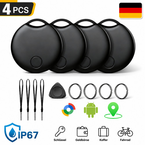 Mini gps tracker bluetooth - 4x,