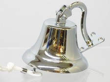 Messingglocke verchromt