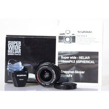 Voigtländer Super Wide-Heliar 4,5/15 Weitwinkel M39 - 15mm F/4.5 M-39 Mount