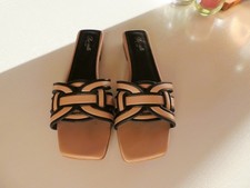 Damenschuhe, Pantolette, von Bariello (Horsch), Gr 45, braun, wenig getragen.