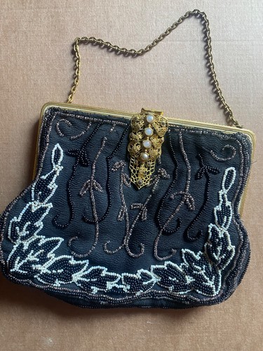 Vintage abendtasche mit - vintage,