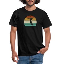 Volleyball Beachvolleyball Retro Vintage Männer T-Shirt