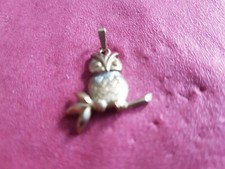 Eule Anhänger 333/- -neu !