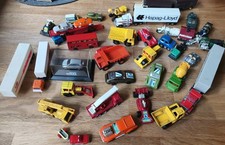KONVOLUT 35 AUTOS LKWS MATCHBOX SIKU CORGI JUNIORS RIETZE VEB, YATMING ETC.