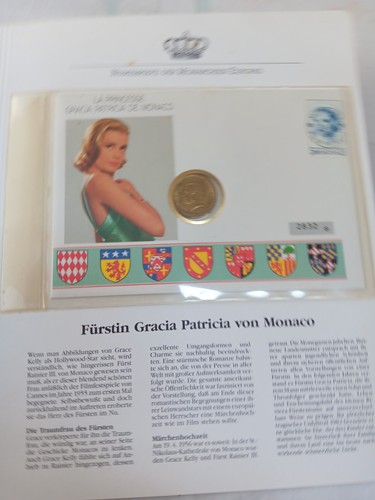 Numisbrief fürstin gracia - fürstin,