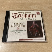 Georg Philip Telemann Viola di. Gamba Lorenz Duftschmid CD