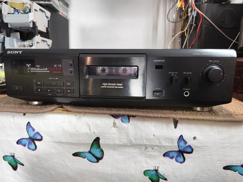 Sony stereo cassette deck - cassette,