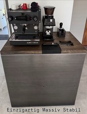Baristatisch Espressobar Kaffeebar Kaffeemöbel Anrichte Siebträgermaschine ECM