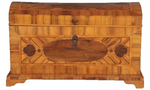 Biedermeier truhe mit - truhe,