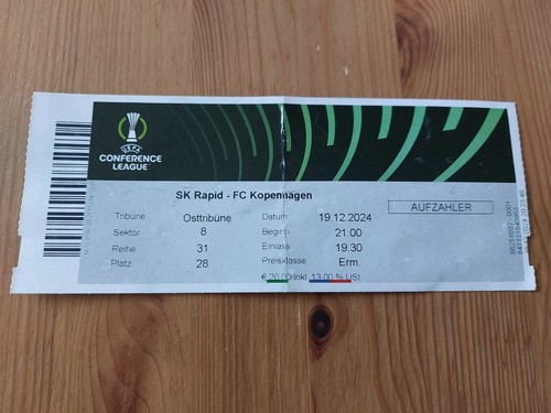 Used sammler ticket 2024 - sammler,