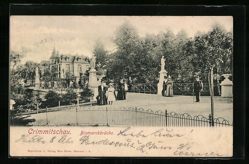 Crimmitschau ansichtskarte - crimmitschau,,