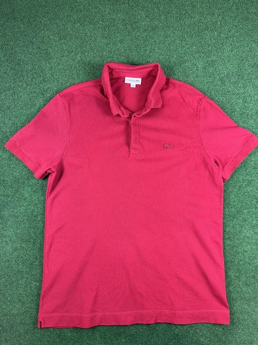 Lacoste regular fit polo - fit, roze