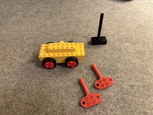 Lego yellow wind motor - yellow,