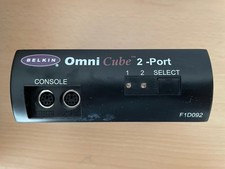 Belkin Omni Cube 2-Port, F1D092, + 4x1,80m Maus+Tastaturkabel; 2x1,80m VGA-Kabel