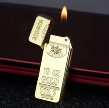 Feuerzeug gas goldbarren - gas,