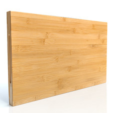 XL Schneidebrett aus Bambus Holz Küchenbrett Backbrett Schneidbrett Servierbrett
