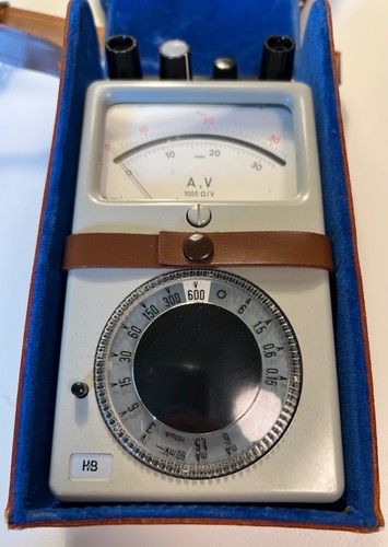 Vintage analog multimeter - analog, h&b