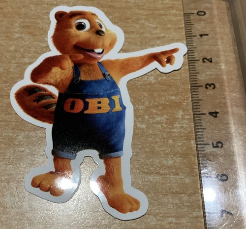 Aufkleber obi biber - obi,