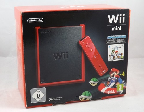 Nintendo wii mini konsole rot - mini,