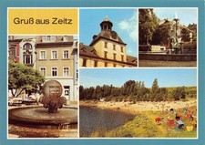 Postkarte Zeitz, Schloß