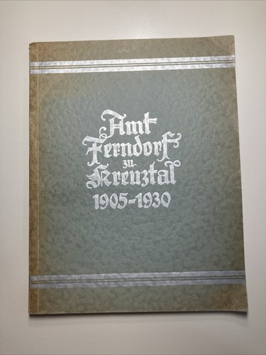 1930 amt ferndorf kreuztal - amt,