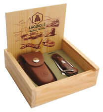 LAGUIOLE - Faltbares Marinemesser Segler Messer Geschenkbox Taschenmesser Fisch