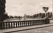 Zeitz, Blick zum Bahnhof, 1961