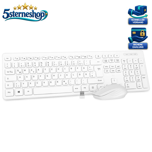 Kabelloses tastatur maus set - kabelloses,